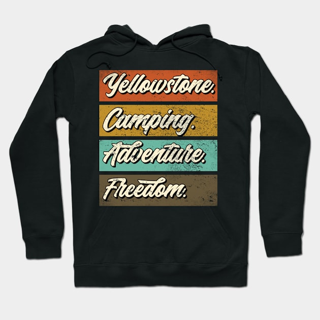Yellowstone national park gift. Perfect present for mom mother dad father friend him or her Hoodie by SerenityByAlex